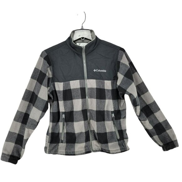 Columbia Buffalo Plaid  Bugaboo Womens Fleece Jacket - Picture 1 of 12